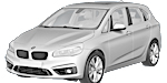 BMW F45 U258D Fault Code